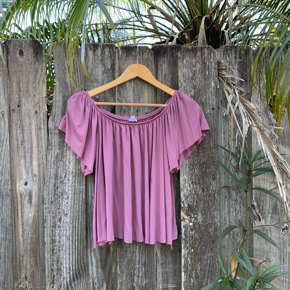 Bloomingdales off the shoulder top